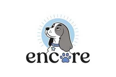 Encore dog mascot